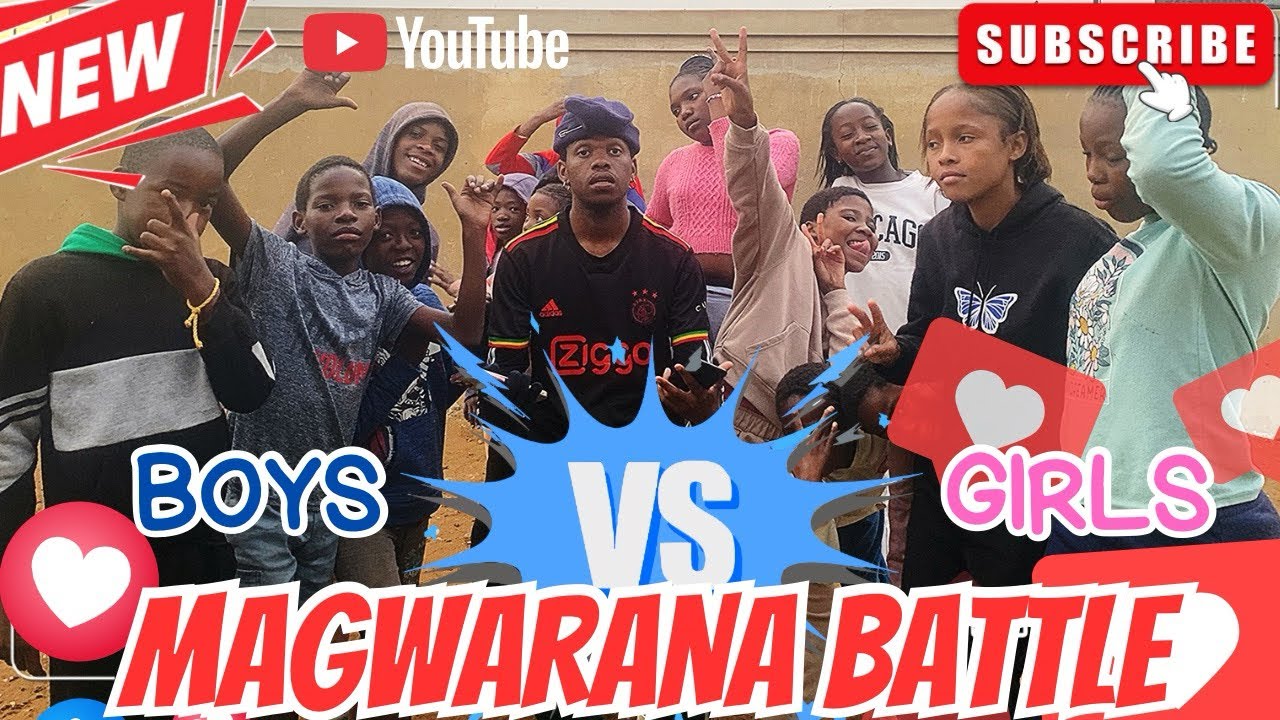 MAGWARANA BATTLE// BOYS VS GIRLS // ROAST BATTLE// KASI YOUTUBERS 🇿🇦