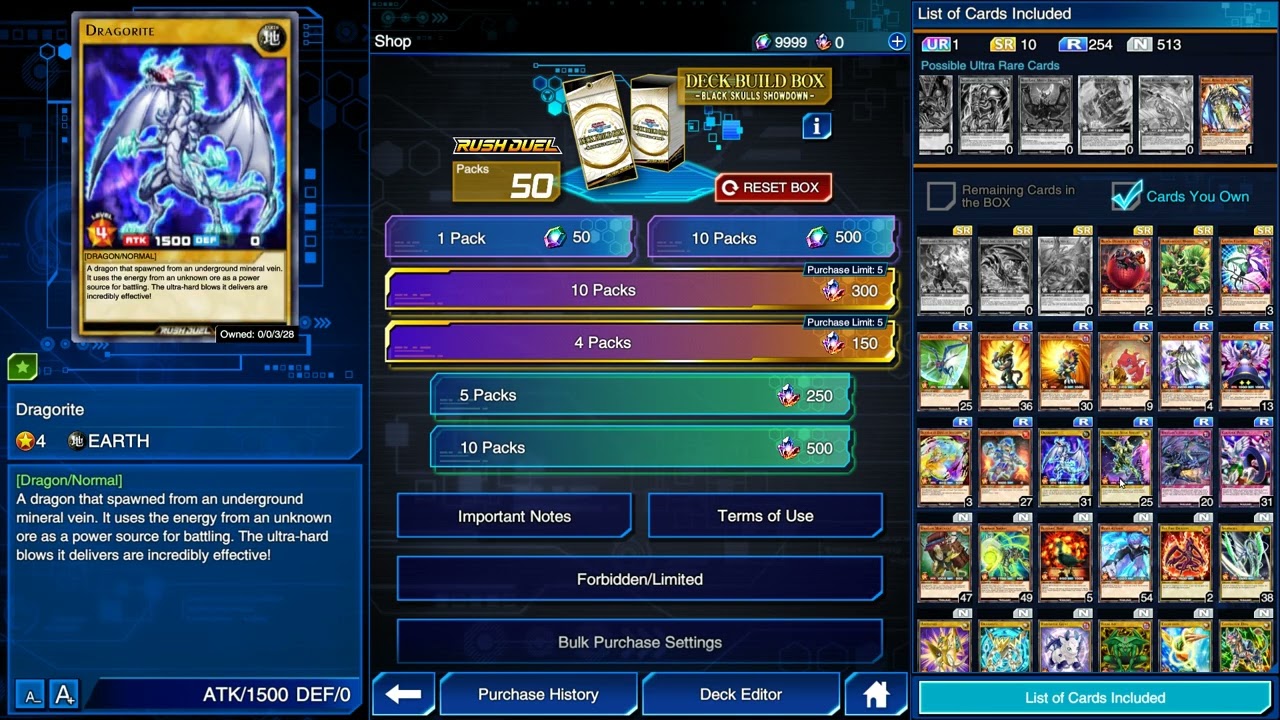 Deck Build Box Black Skulls Showdown