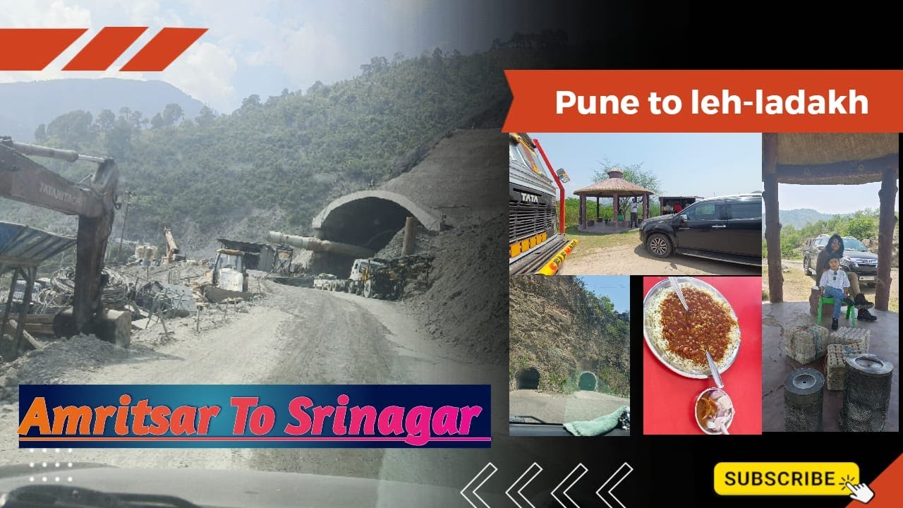 Amritsar to Srinagar: A Memorable Road Trip||Exploring the Road from Amritsar to Srinagar||