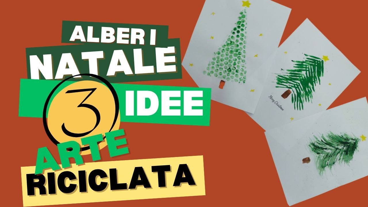 Trasforma il riciclo in arte natalizia 🌟 | 3 idee che stupiranno tutti! #drawing #acrilico #art
