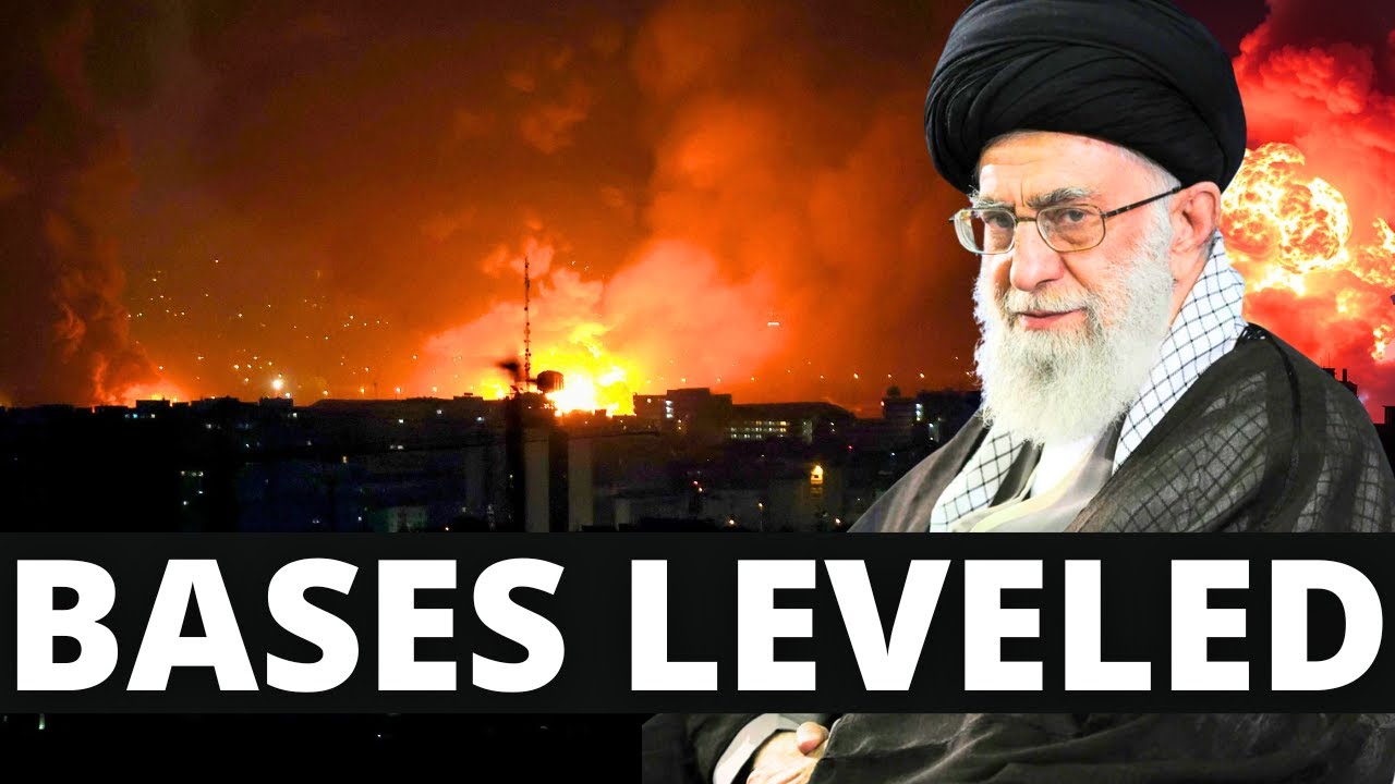 US AIRSTRIKES LEVEL IRANIAN BASES, MASSIVE IRANIAN MISSLE ATTACKS! Breaking War News W/ The Enforcer