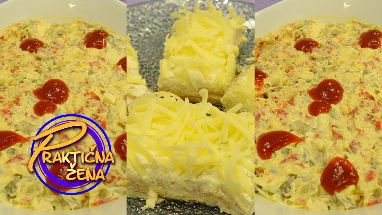 Praktična žena - Grom salata sa kulenom, slana torta i slani rolat od oblandi – Iva Štrljić