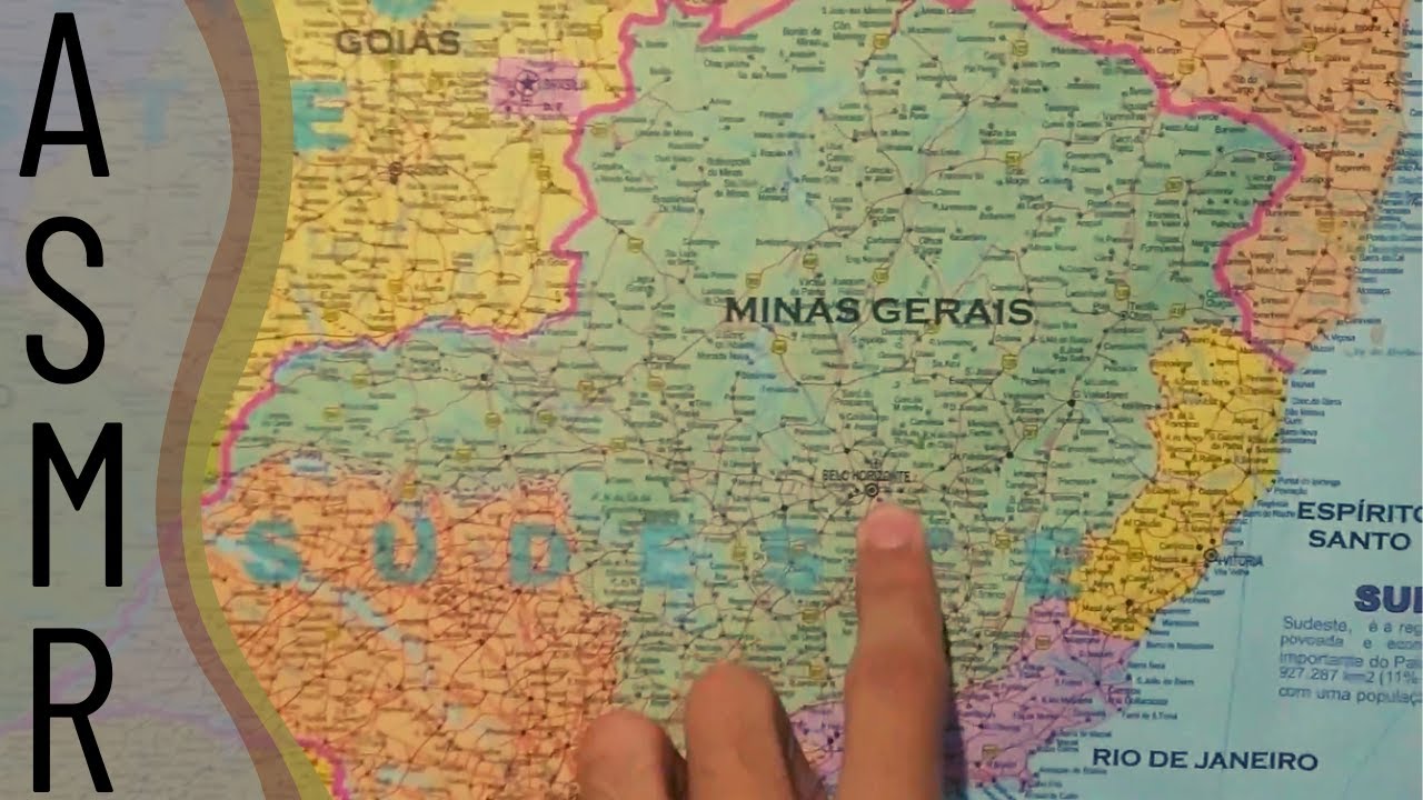 ASMR - REVISITANDO O MAPA DO BRASIL