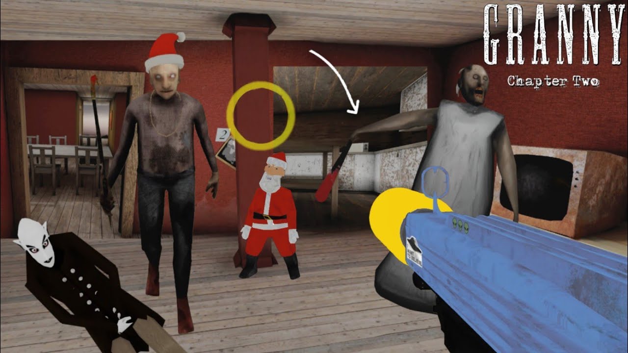 New Kitchen Area and TV Room added with New Weapons in Granny 2 Reimagined New Update