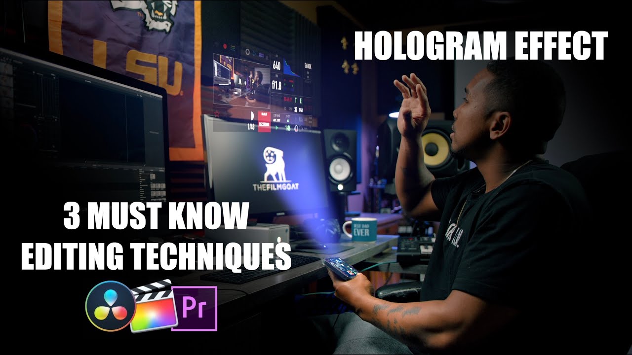 3 MUST KNOW EFFECTS IN FINAL CUT PRO X | HOLOGRAM EFFECT