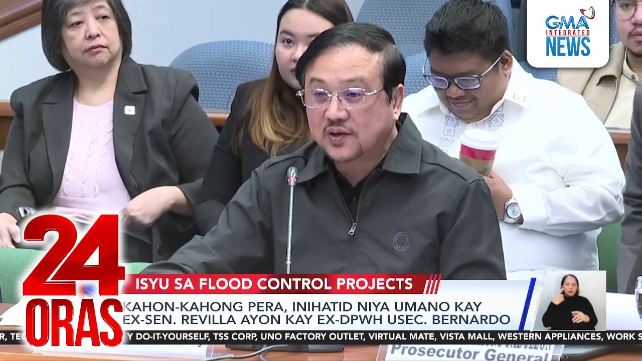 Mga dati at kasalukuyang senador, pinangalanan ni ex-DPWH Usec. Bernardo na tumanggap... | 24 Oras