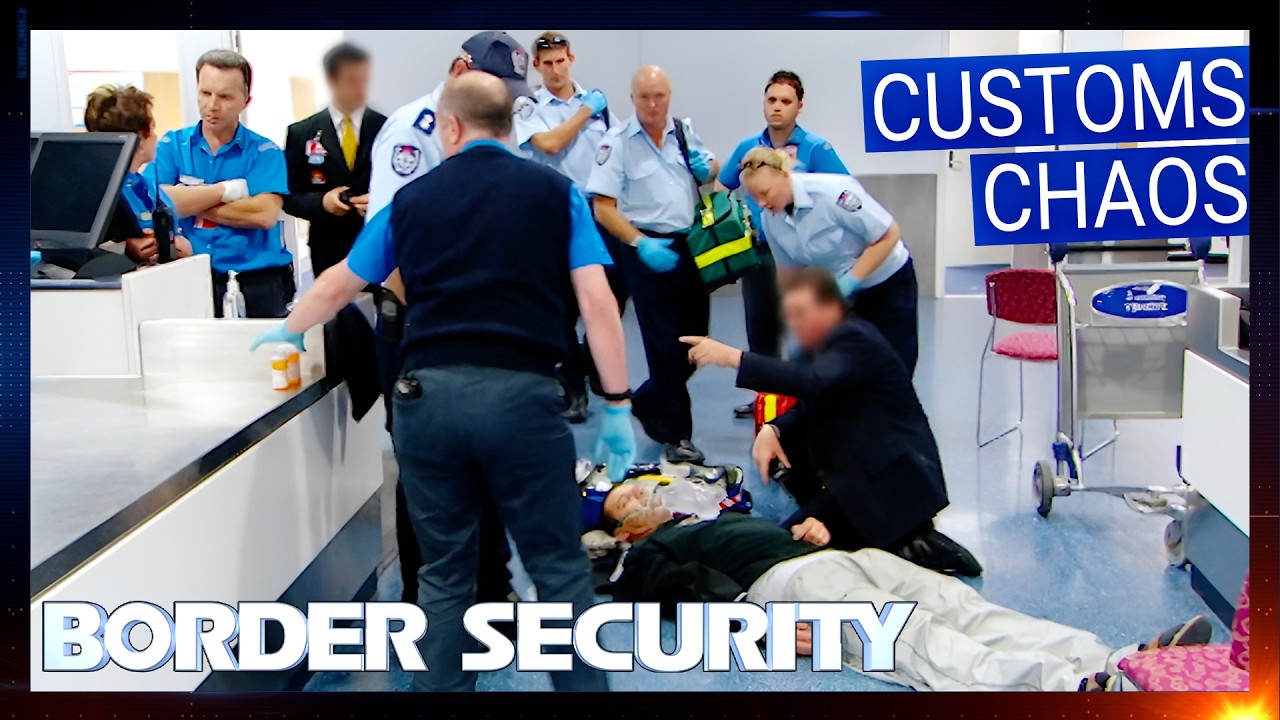 Most Shocking Overd*se At The Border | FULL EPISODES | Border Security Australia
