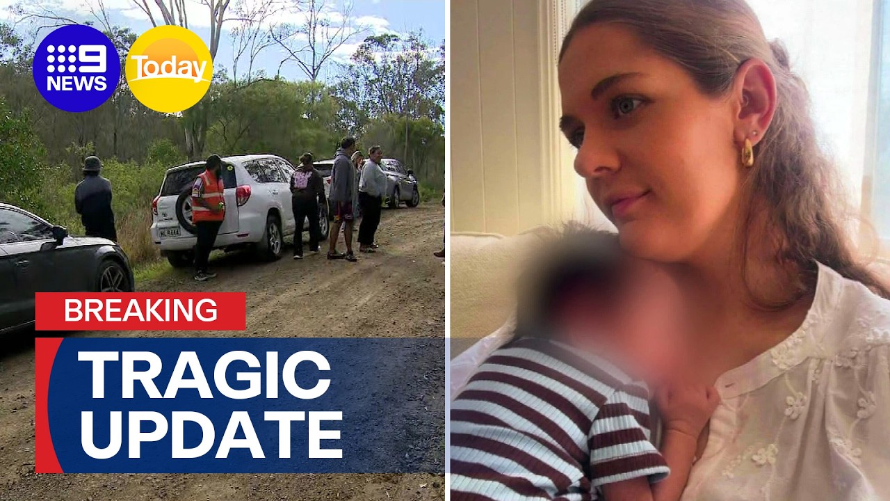 Heart-breaking development in search for missing mother Jana Armstrong | 9 News Australia
