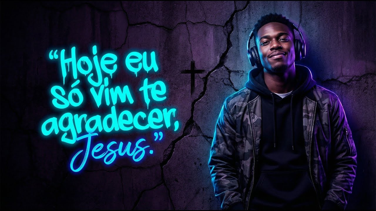 Hoje Eu Só Vim Agradecer… Porque Deus Nunca Me Soltou | Louvor Trap Gospel