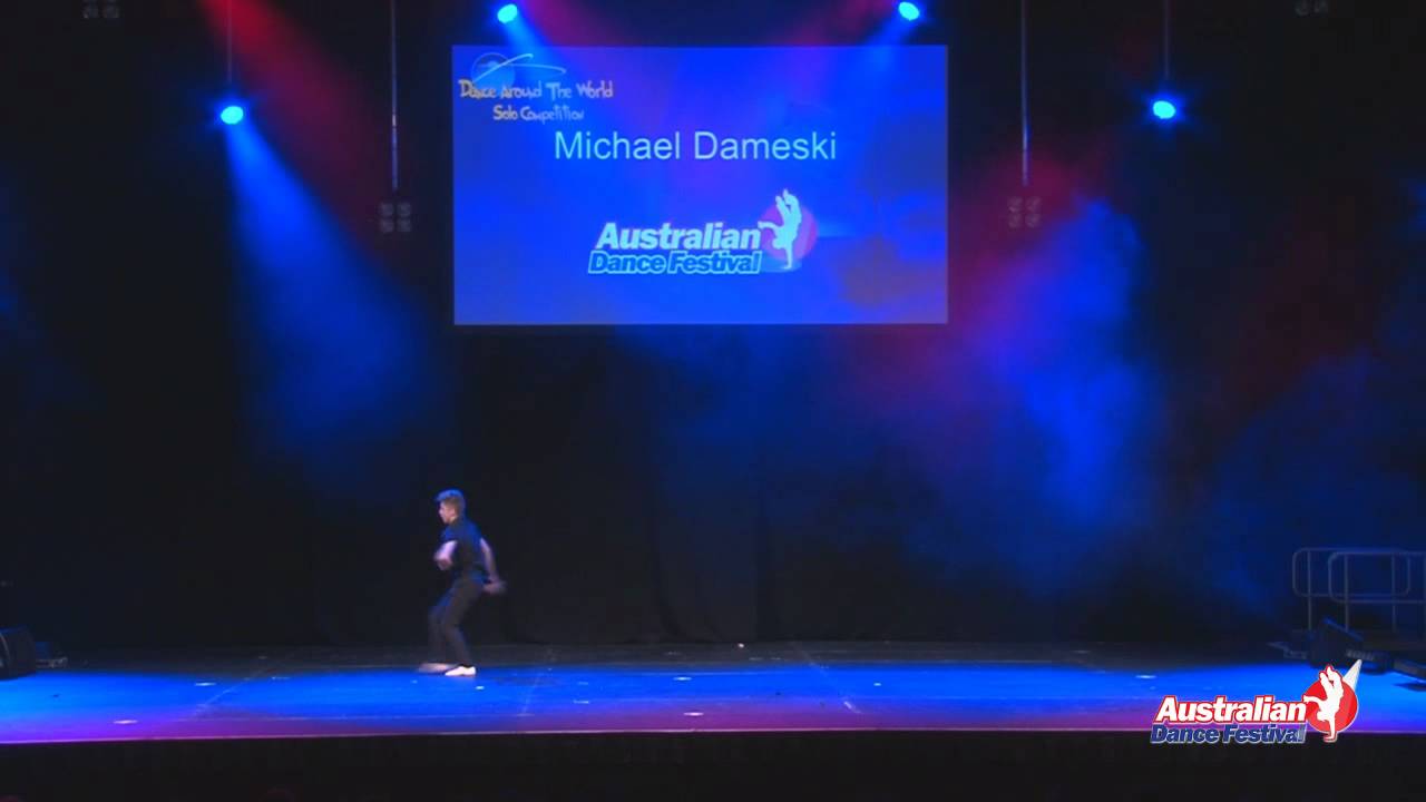 2012 Australian Dance Festival - Michael Dameski, Dance Around The World Solo Finalist