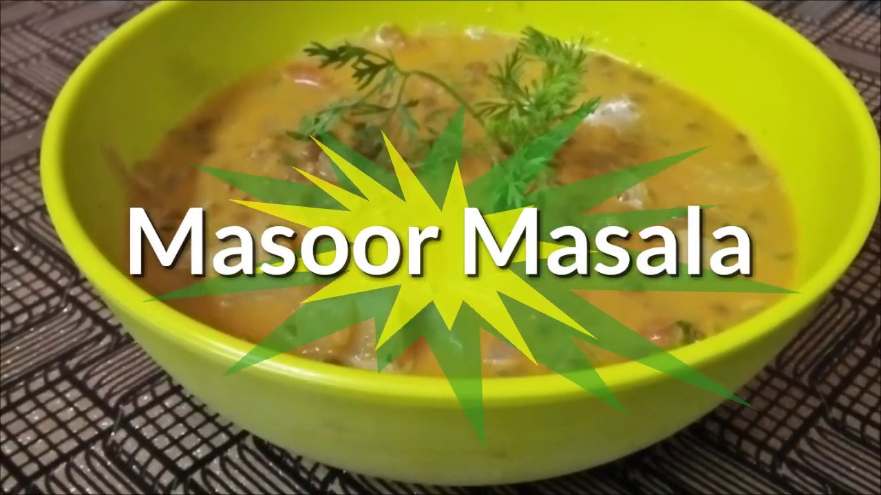 Masoor masala/ goan style masur tonak
