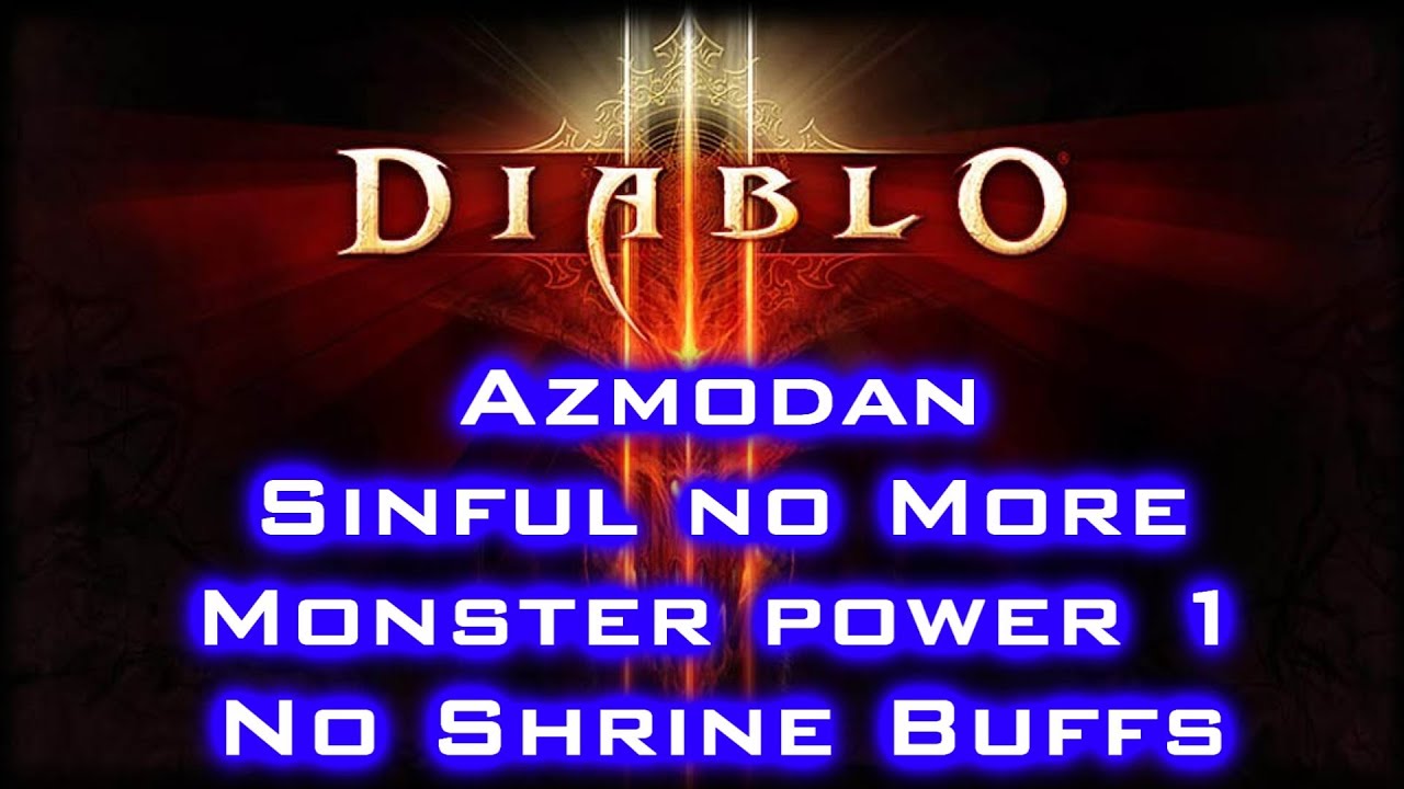 Diablo 3: Azmodan's Sinful No More | Inferno Mode
