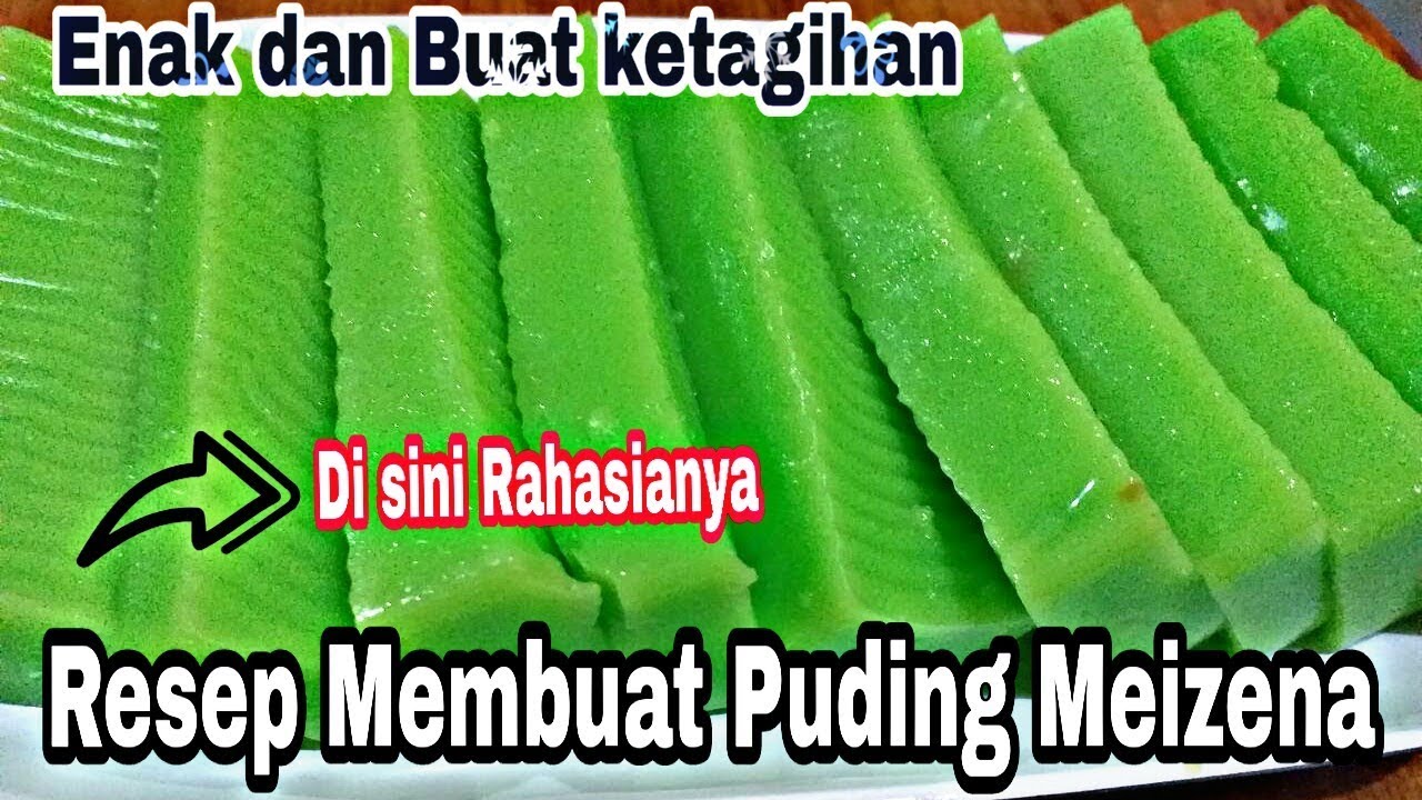 TIPS DAN CARA MUDAH MEMBUAT PUDING MEIZENA YG LEZAT DAN ENAK