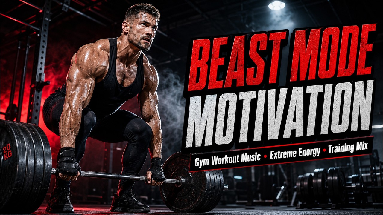 TRAIN LIKE A BEAST 🔥 Powerful Fitness Motivation Music to Boost Energy, Focus & Performance