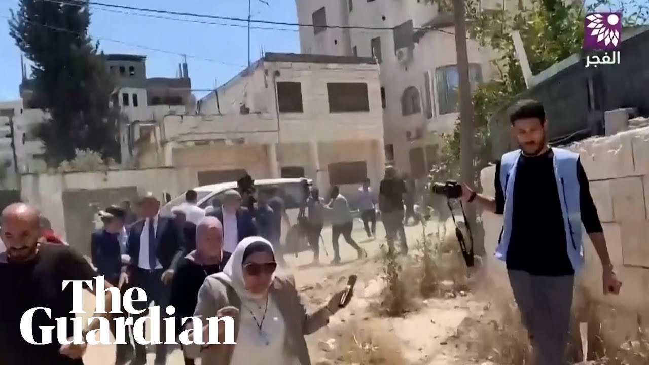 Israeli soldiers fired shots near group of diplomats in West Bank