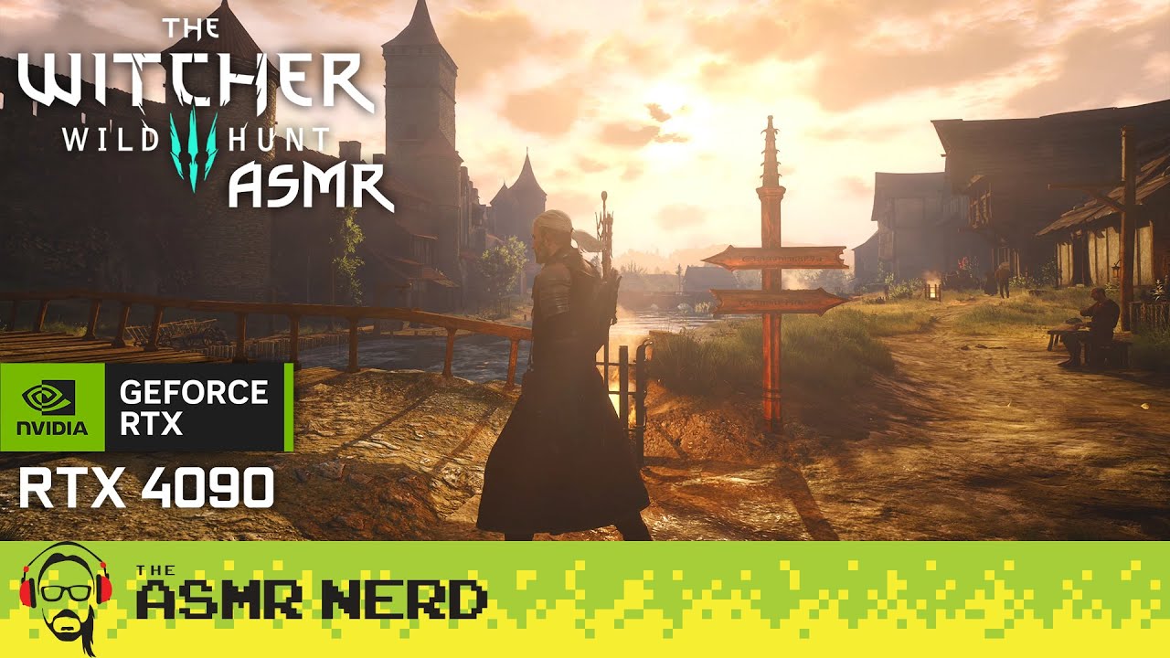 The Prettiest Witcher 3 ASMR You've Ever Seen 🤯 Next-Gen Update, Ray Tracing, RTX 4090 [whispering]