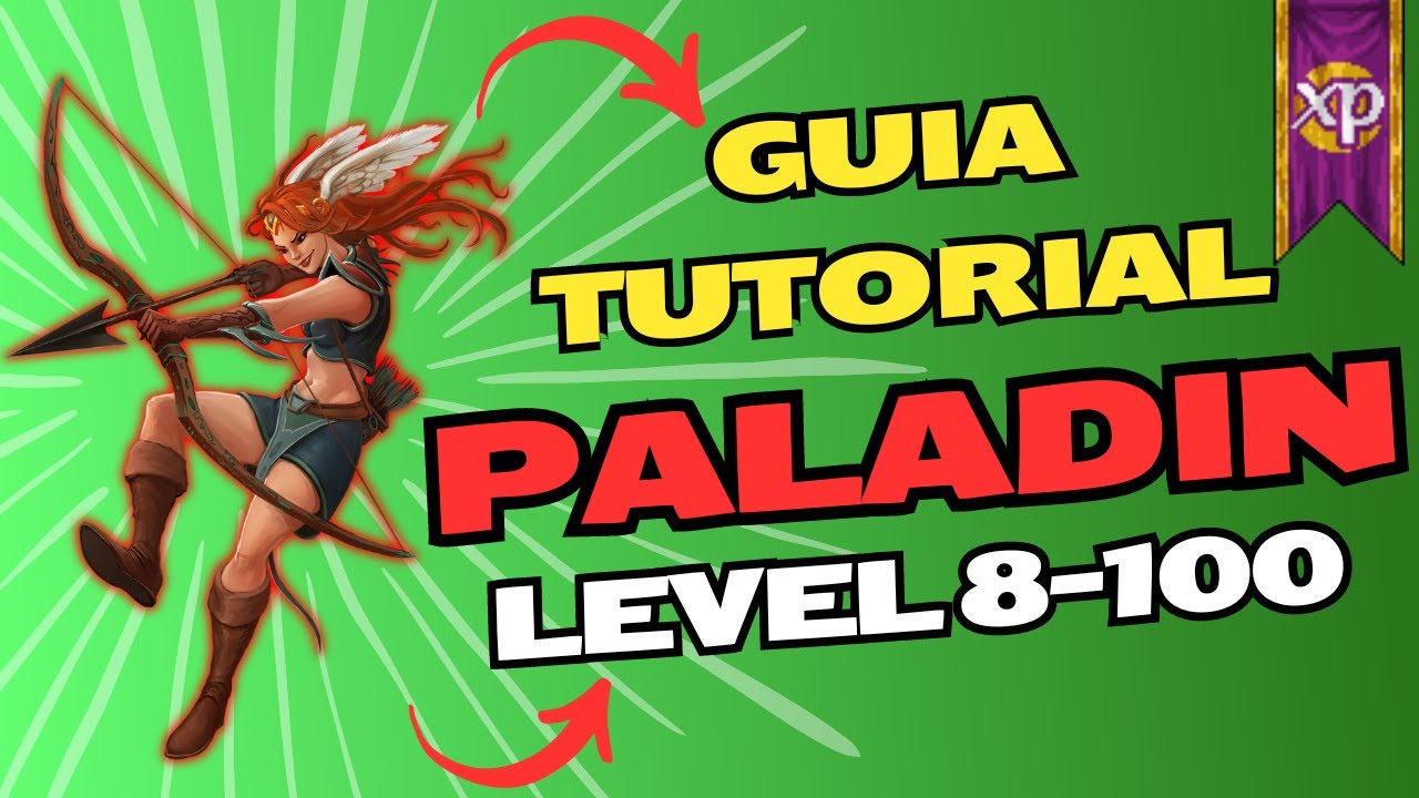 🏹[GUIA TUTORIAL PALADIN LEVEL 8 AO 100 NO TIBIA]🎯 #tibia #mmorpg