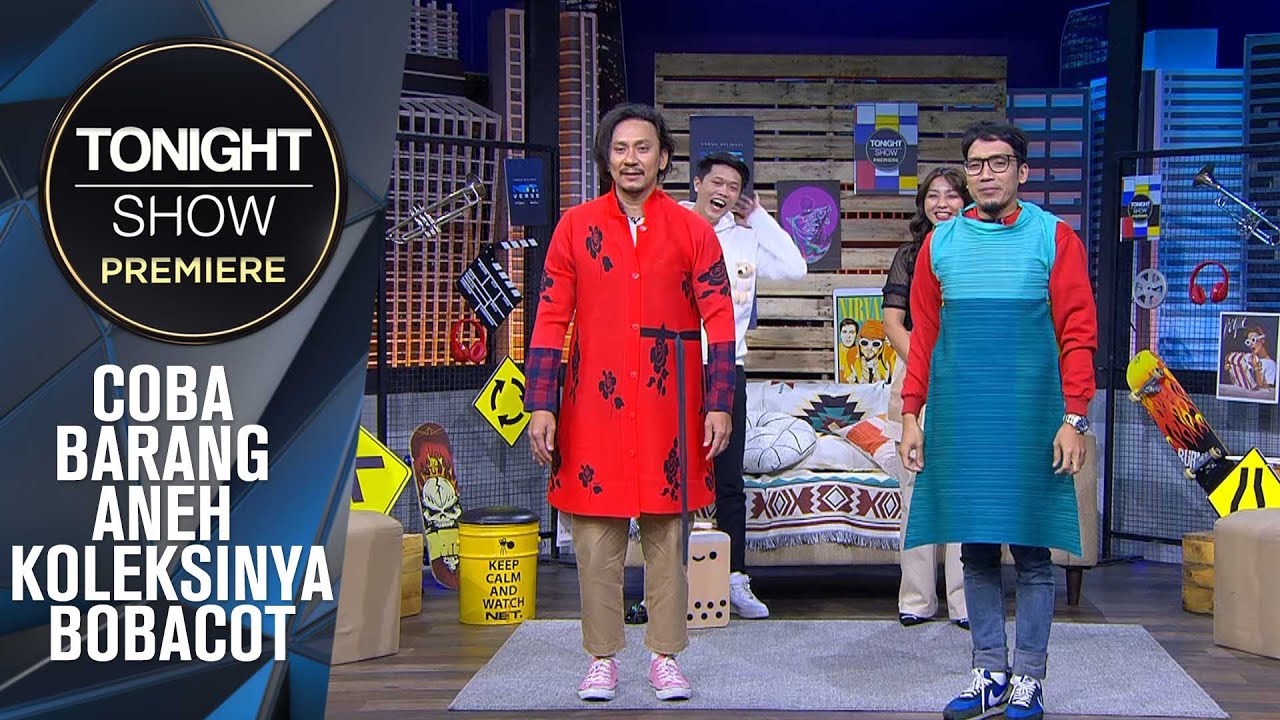 USAHA BOBACOT MEYAKINKAN PARA HOST SUPAYA SUKA MINUM BOBA JUGA - Tonight Show Premiere