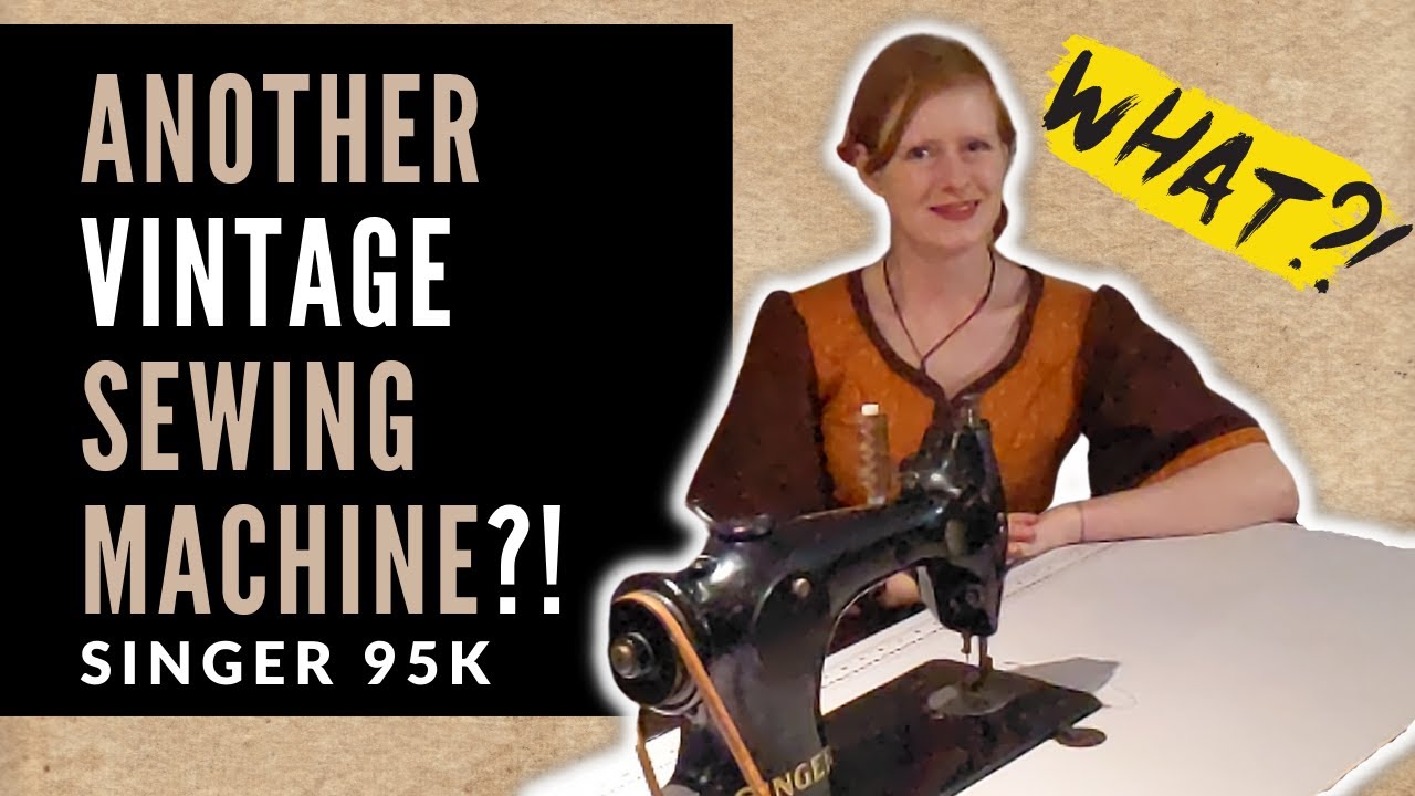 Unboxing (Yet Another) Sewing Machine - Industrial Vintage SINGER 95K Unboxing, Clean Up & Repair