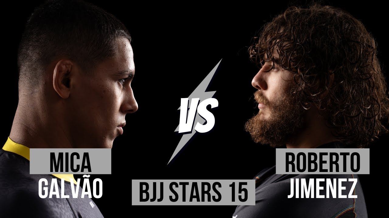 BJJ STARS 15 - MICA GALVÃO  X ROBERTO JIMENEZ