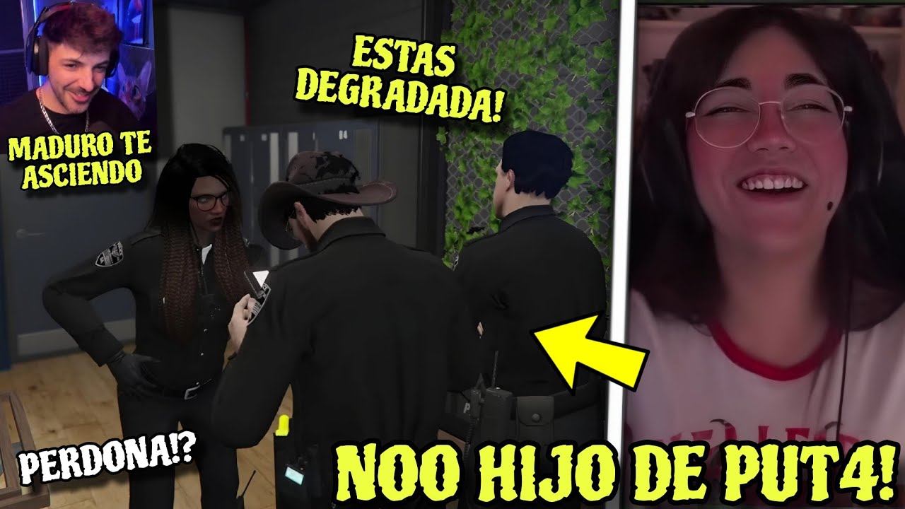 LA REACCIÓN DE FAUNA AL SER DEGRADADA POR EL AGENTE CHUCK (NEXXUZ) POR NO SABER ESTA PREGUNTA 😆😂