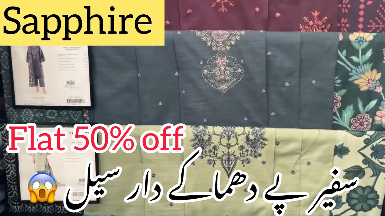 Sapphir || Sapphire Winter Sale Flat 50% Off 2026 || Sapphire Sale