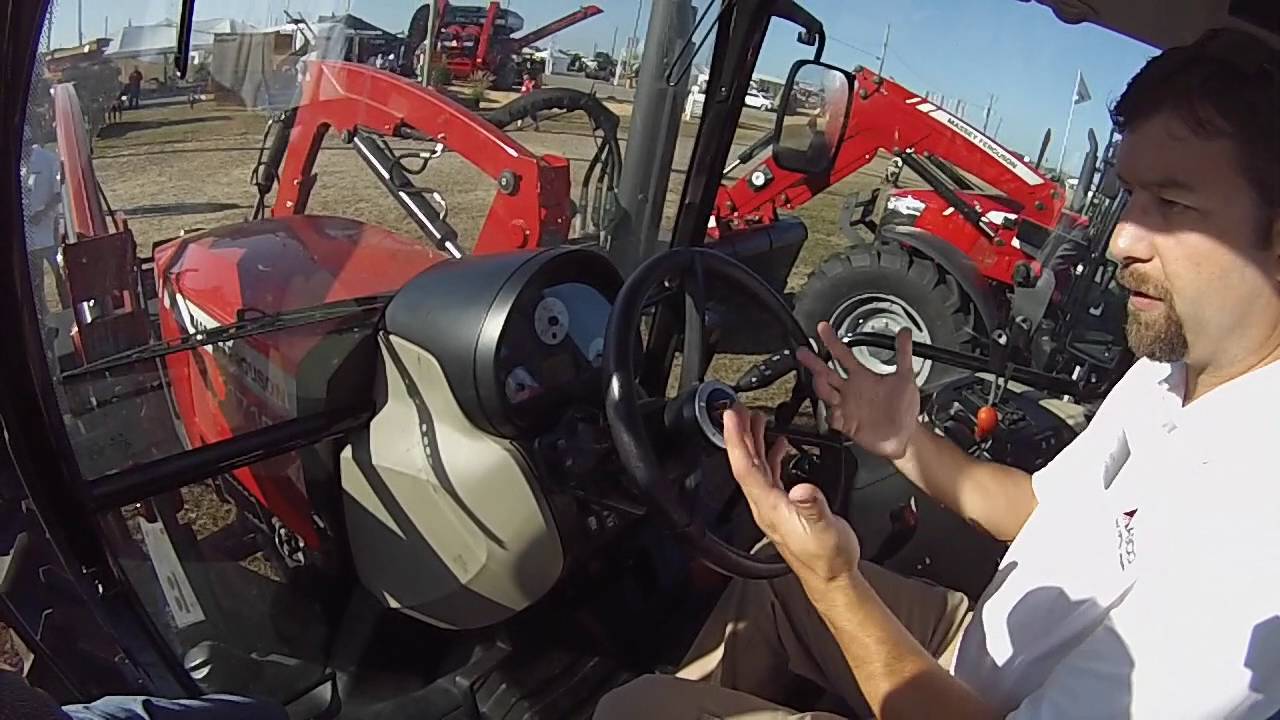 Massey Ferguson 4710 Cab Tractor Overview at Sunbelt Ag Expo