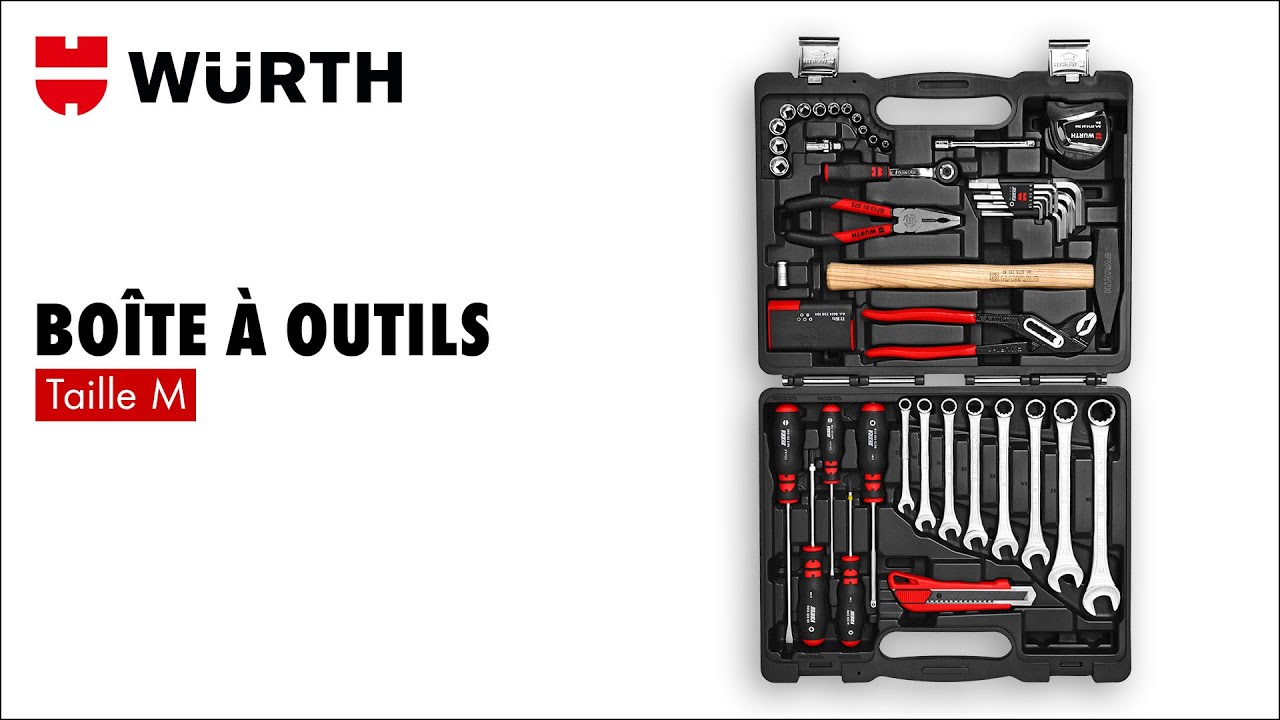 Connaissez-vous d&eacute;j&agrave; notre nouvelle caisse &agrave; outils taille M polyvalente de 56 pi&egrave;ces? | W&uuml;rth AG