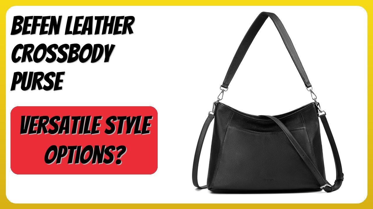 REVIEW (2026): Befen Leather Crossbody Purse. Features