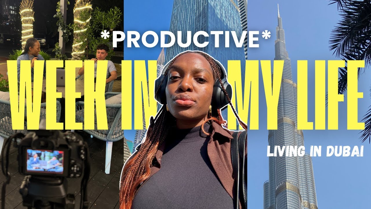 PRODUCTIVE WEEK IN MY LIFE IN DUBAI | GRADUATION, GETTING BACK INTO ROUTINE + MORE