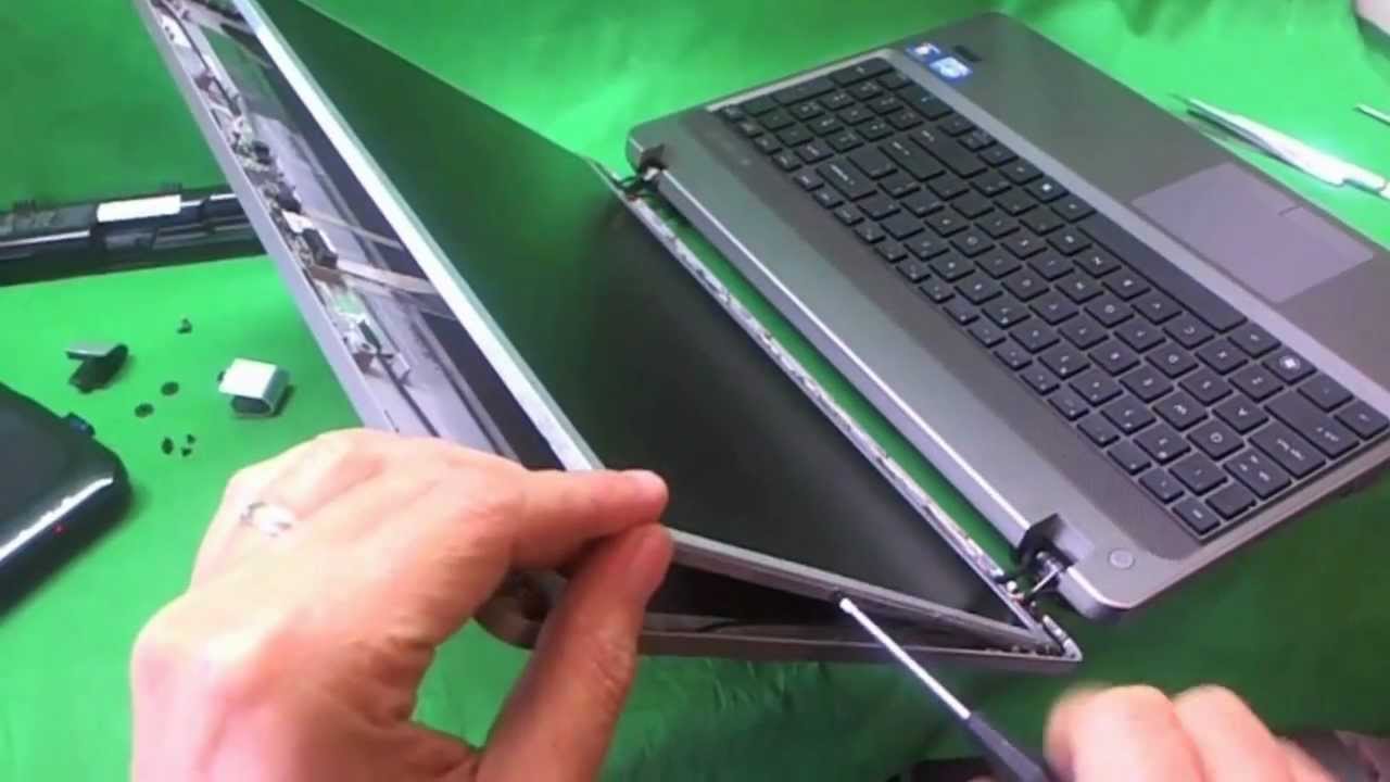 HP 4530s ProBook 4530s Laptop Screen Replacement Procedure