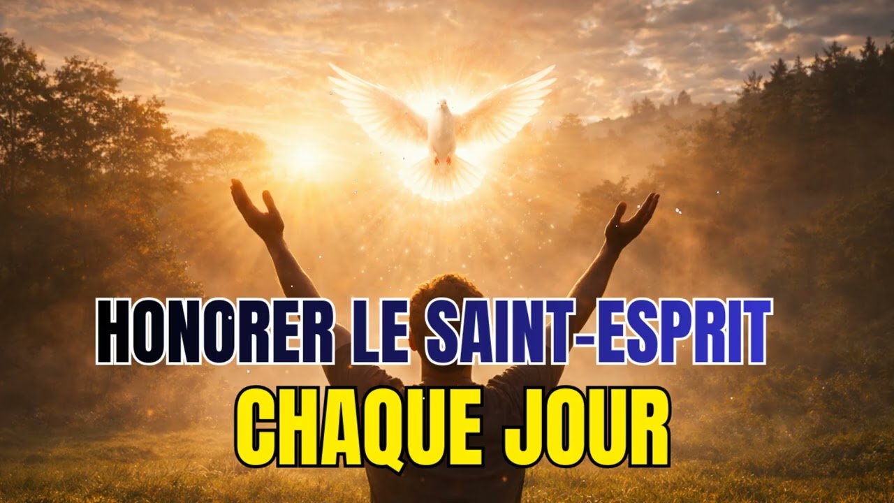 Voici comment honorer le Saint-Esprit chaque jour de ta vie