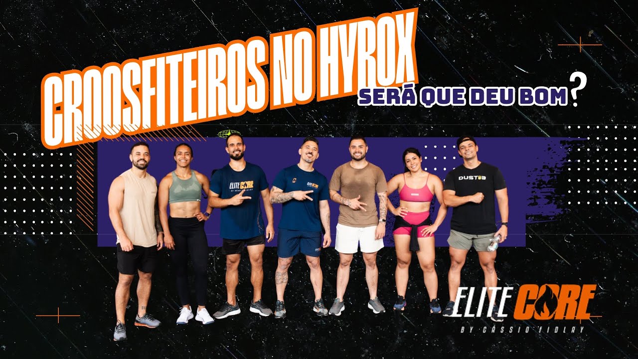 Um Bando de Crossfiteiros no Hyrox !