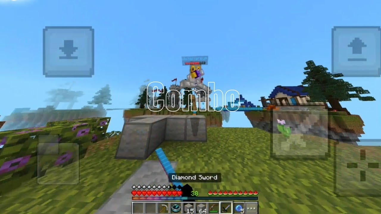 Destroying Everyone in Hive Bedwars Mobile Gameplay | 60 FPS | #minecraft 