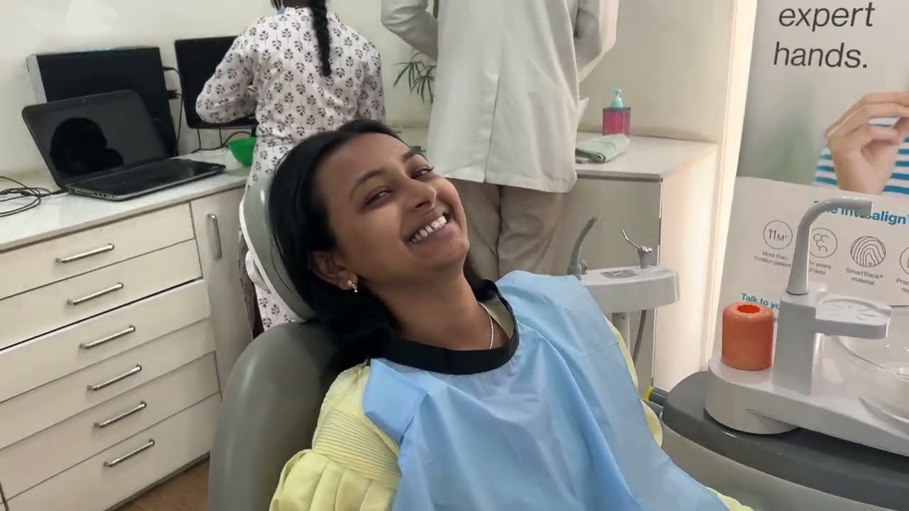 Me or mummy aaj hospital gaye the 🦷 / Avantikagarva