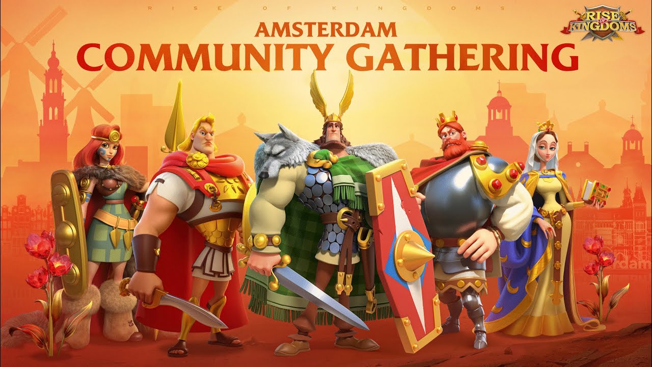 AMSTERDAM 2025 RISE OF KINGDOMS MEETUP Q&A - Resource trade hub?