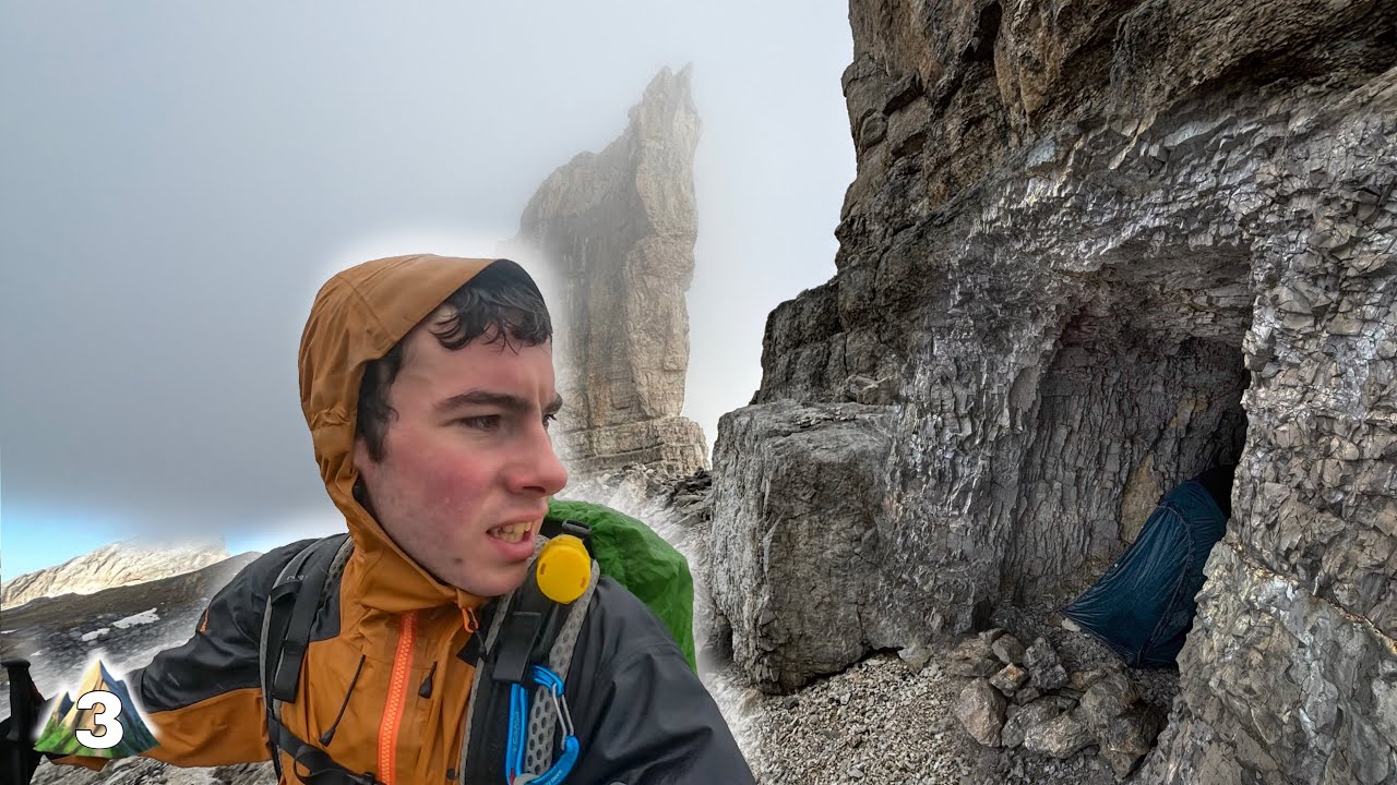 DUERMO en un AGUJERO a 2800m | Brecha de Rolando