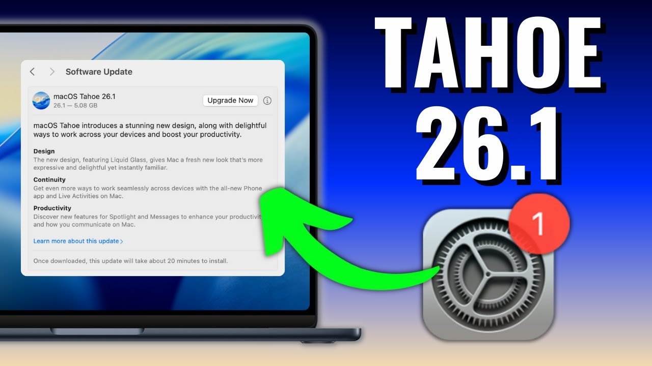 Обновление macOS Tahoe 26.1: исправлено… или все еще проблема?