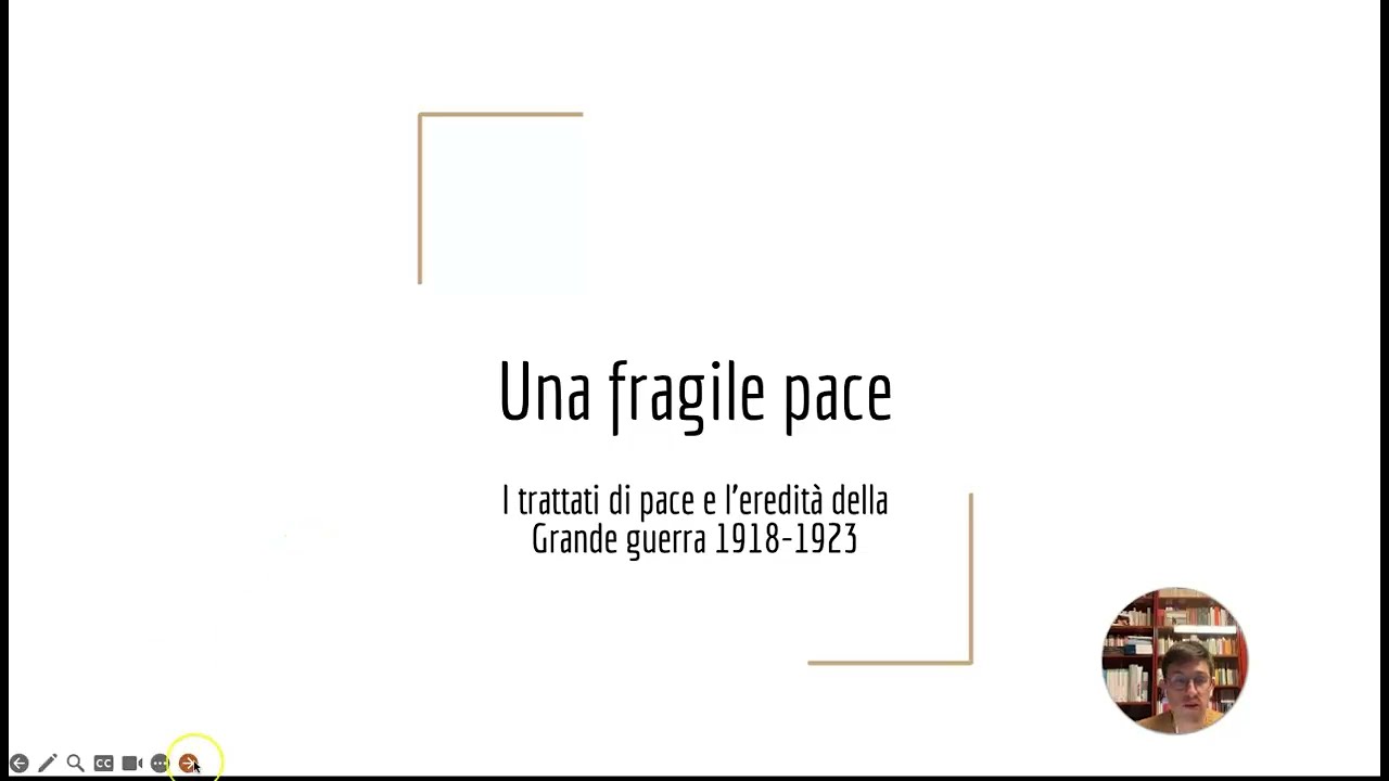 Una fragile pace: i trattati di pace alla fine della Grande guerra