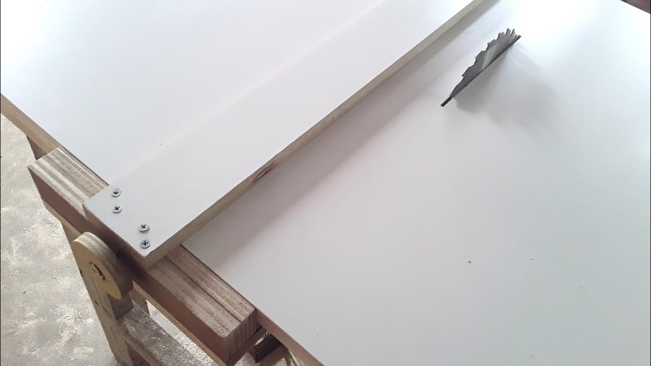 Cara membuat fence table saw - sederhana
