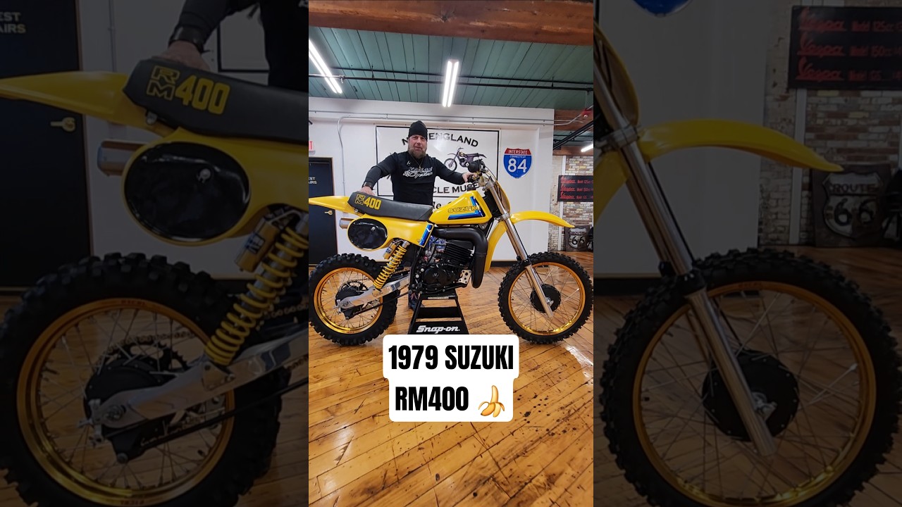 Suzuki RM400 1979 года выпуска 🍌 (ПРОДАНО) Полное видео скоро будет доступно!