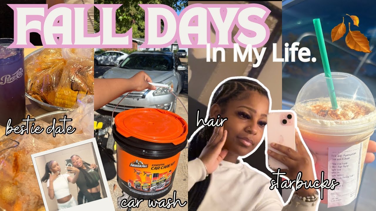 FALL DIARIES 01 🍂🫧| bestie date, deep cleaning, car wash, shopping + more ! 