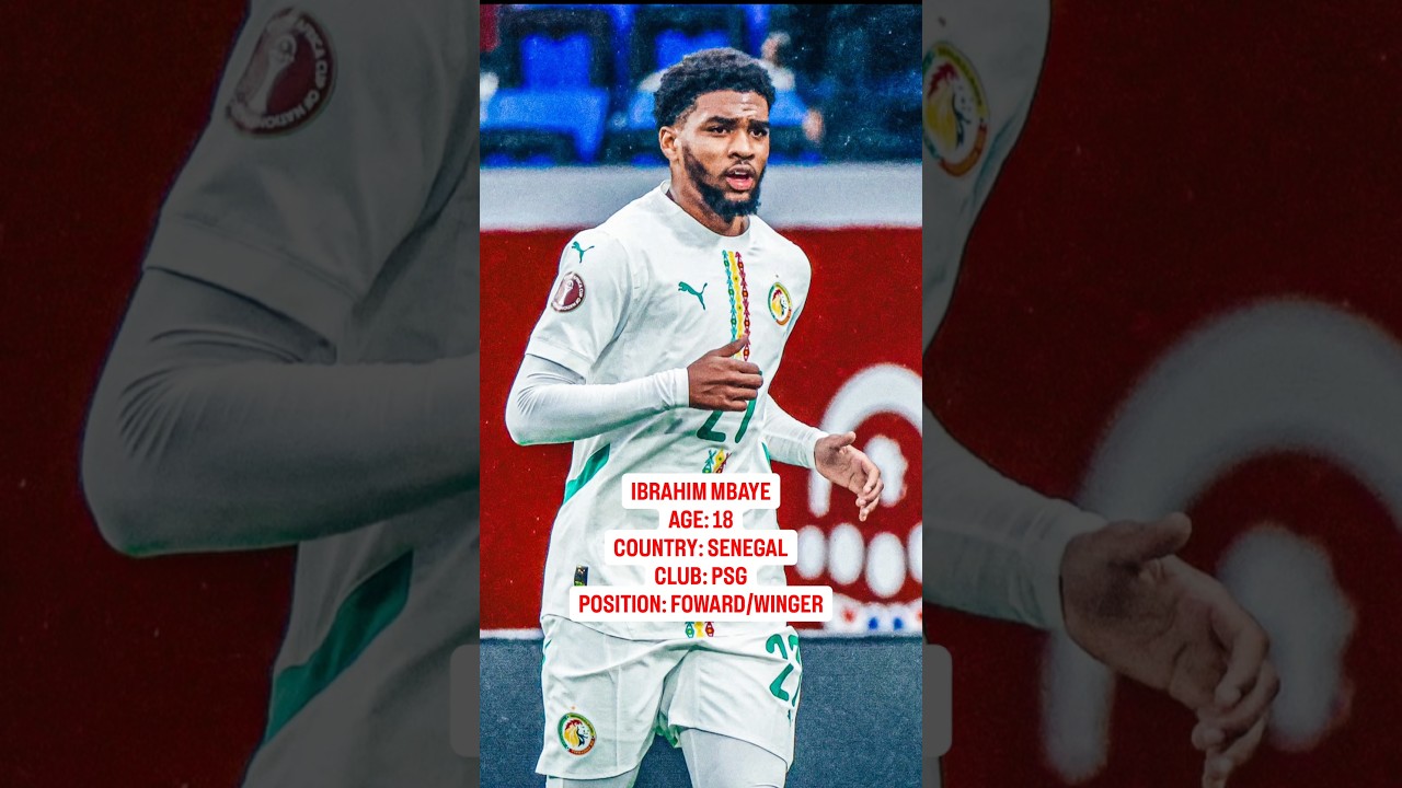 TOP 10 Young African Footballers 2026 🌍⚽ #africa #footballshorts
