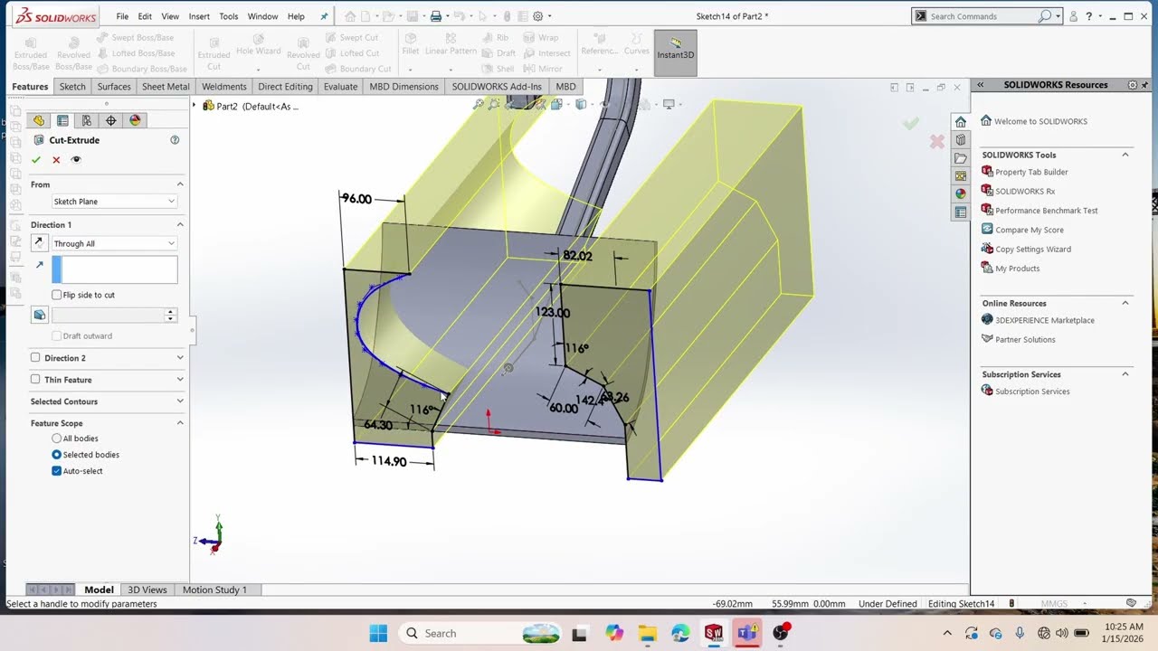 How I designed a tractor in SolidWorks part 5: Plough