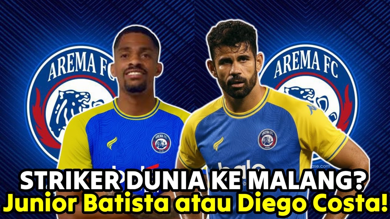 STRIKER DUNIA KE MALANG? Teka-teki Tandem Baru Dalberto: Junior Batista atau Diego Costa!