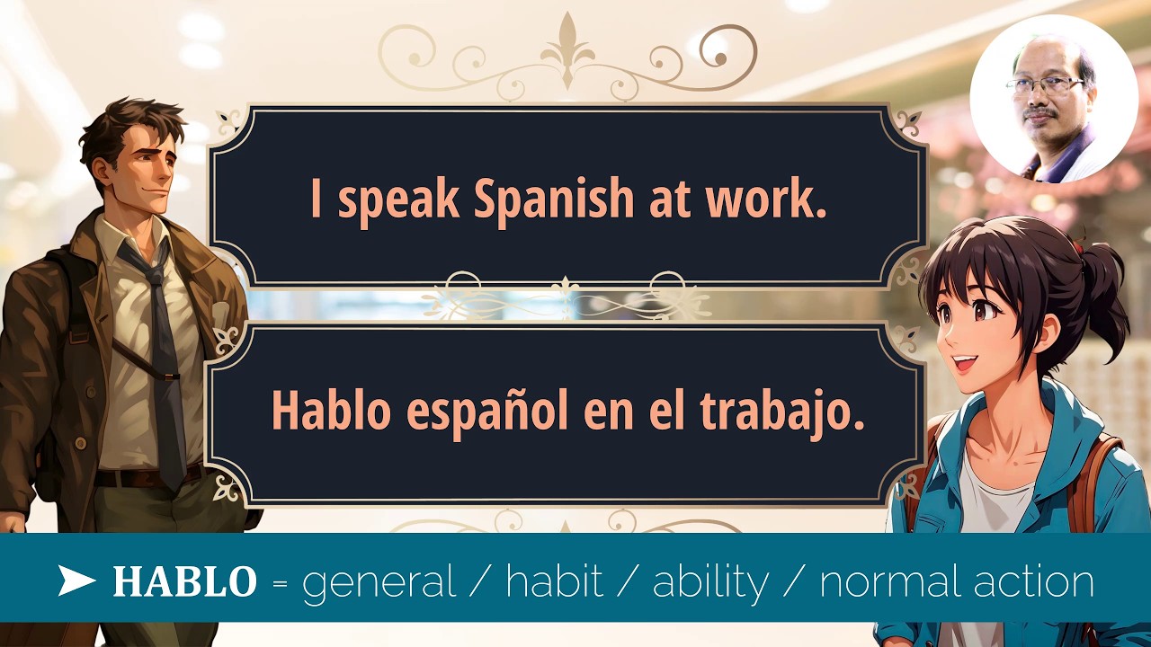 When to Use the Spanish Present Tense (Hablo vs Estoy Hablando + Real-Life Examples)