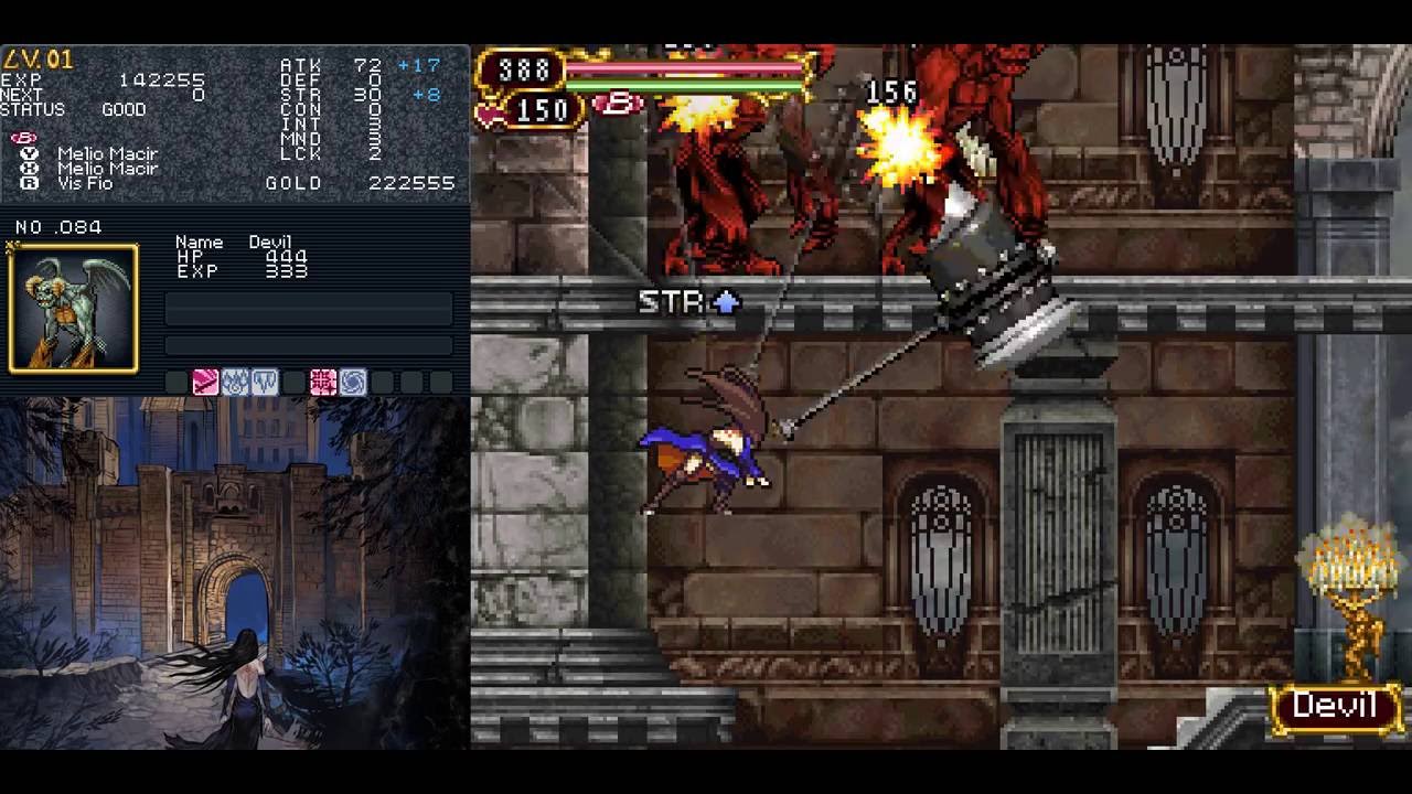 Castlevania - Order of Ecclesia (Hard/Level 1/NO DAMAGE) Part 24 - Final Approach
