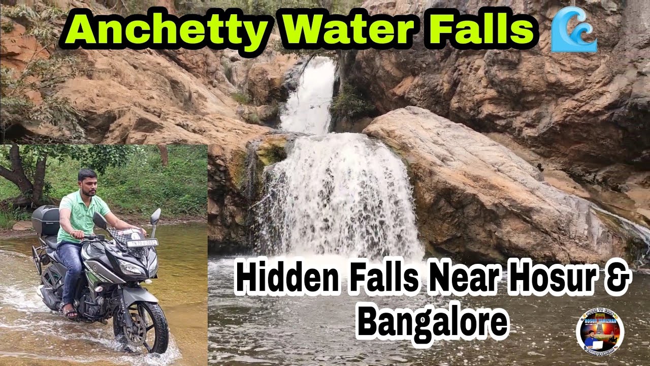 Water falls | Anchetty Waterfalls | Hosur Tamizhan | Jagan Chinnathambi | Tamil Travel Vlog | Hosur