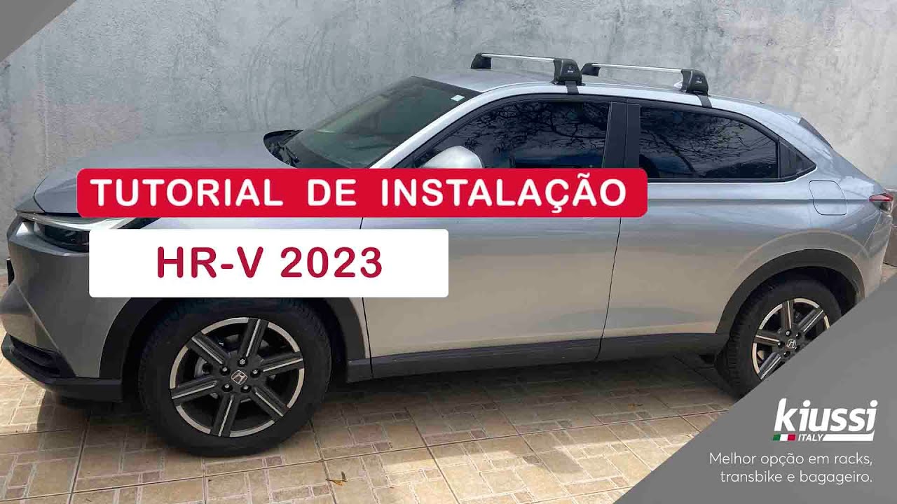 Tutorial de Instalação Rack de Teto Kiussi Emília Honda HR-V 2023