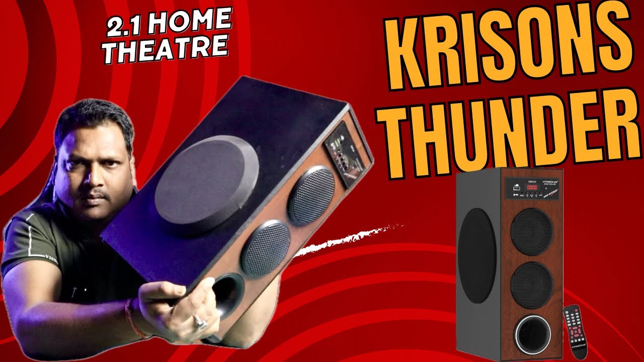 Krisons Thunder | Tronica Dhwani | Bast home theater | under 2500 | 2.1 music system | tower speaker